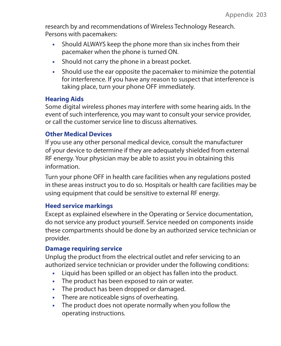HTC KII0160 User Manual | Page 203 / 212