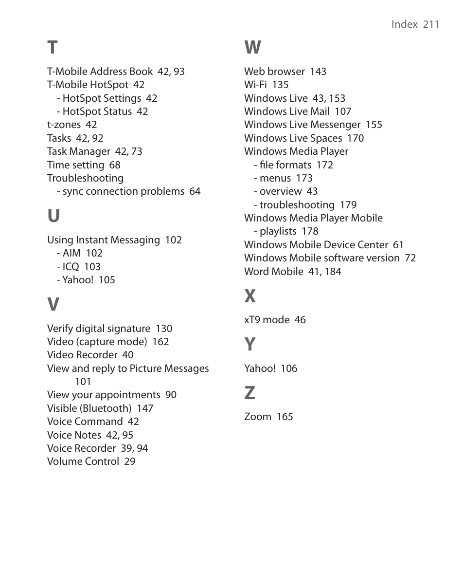HTC KII0160 User Manual | Page 211 / 212