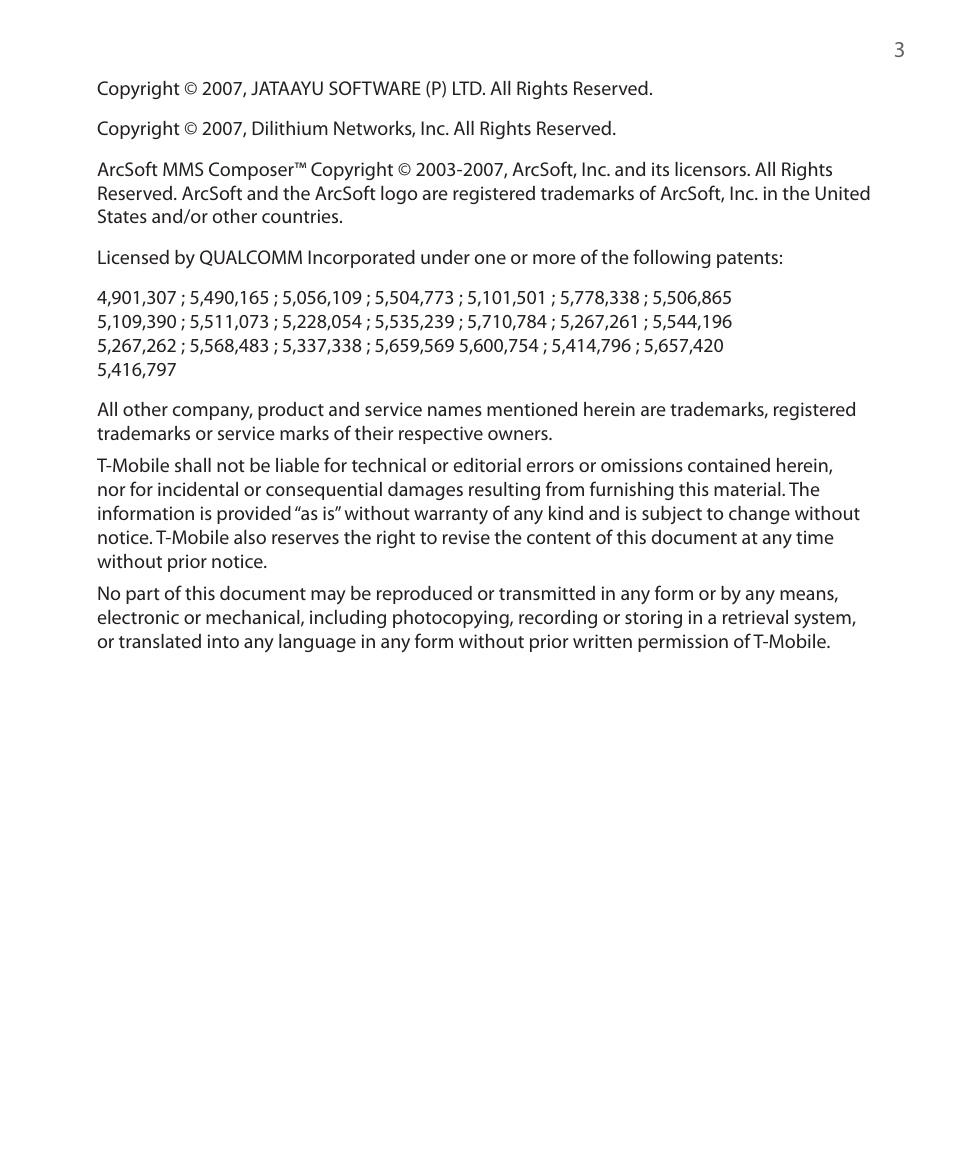HTC KII0160 User Manual | Page 3 / 212
