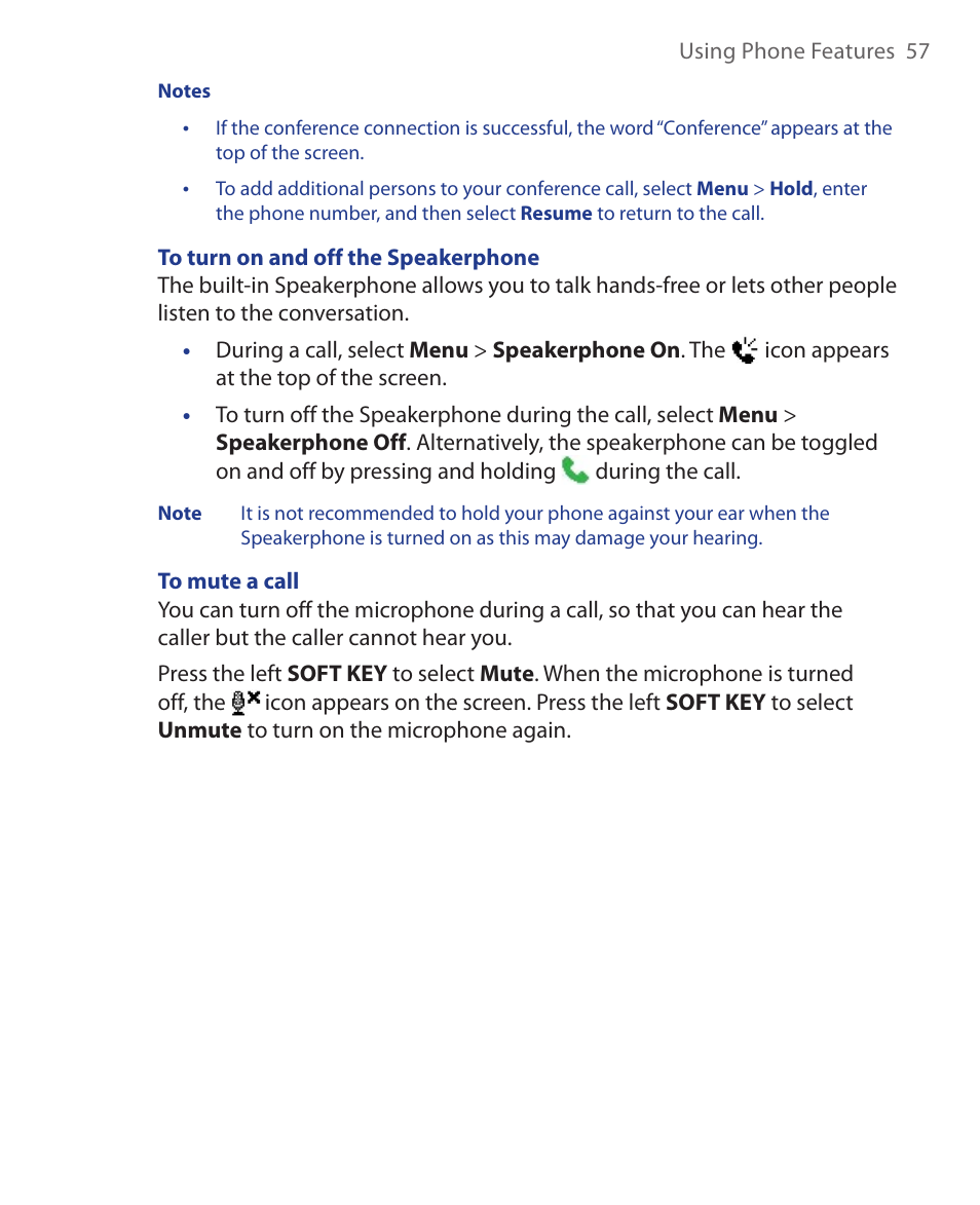 HTC KII0160 User Manual | Page 57 / 212
