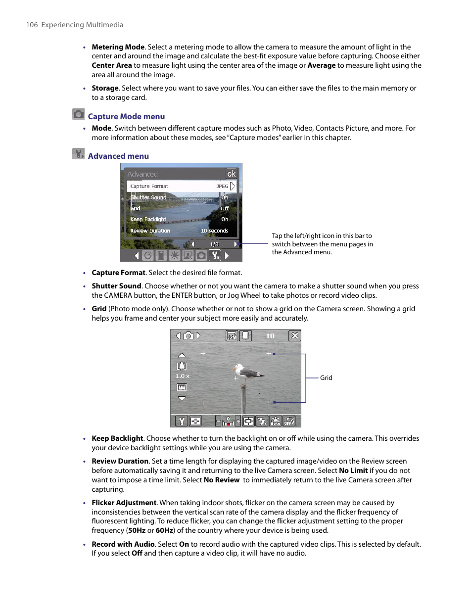 HTC PDA Phone User Manual | Page 106 / 144