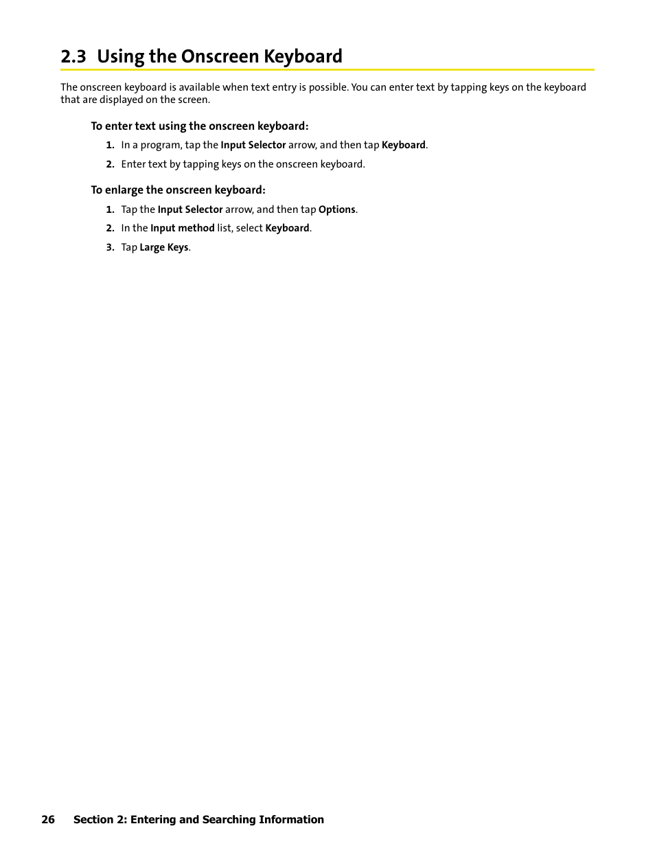 3 using the onscreen keyboard, 4 using letter recognizer, 5 using block recognizer | HTC Mogul User Manual | Page 34 / 188