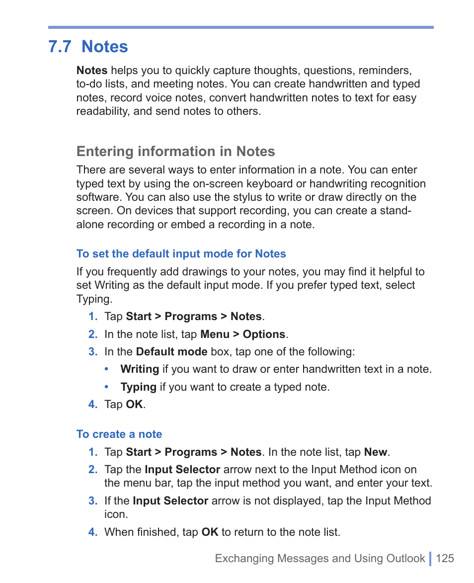 HTC WIZA100 User Manual | Page 125 / 192