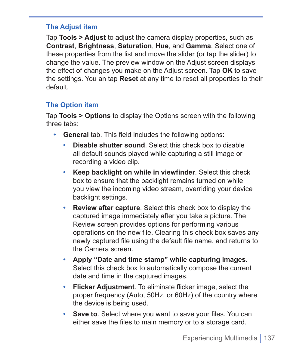 HTC WIZA100 User Manual | Page 137 / 192