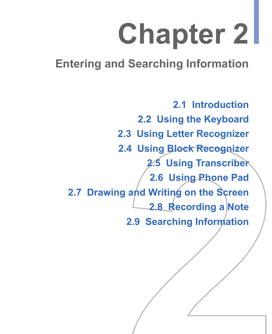 Chapter 2 | HTC WIZA100 User Manual | Page 27 / 192
