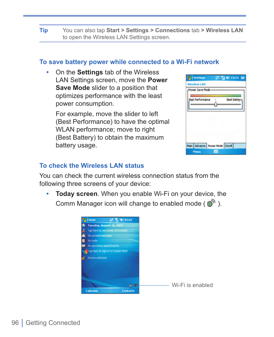 HTC WIZA100 User Manual | Page 96 / 192