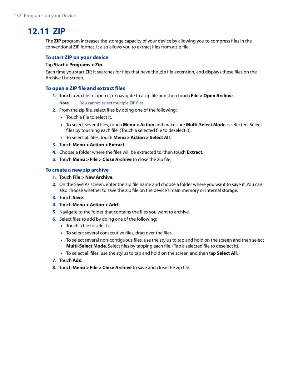 11 zip | HTC AM171 User Manual | Page 132 / 158