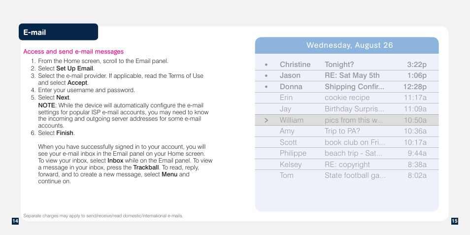 HTC Dash 3G TM1634 User Manual | Page 25 / 33