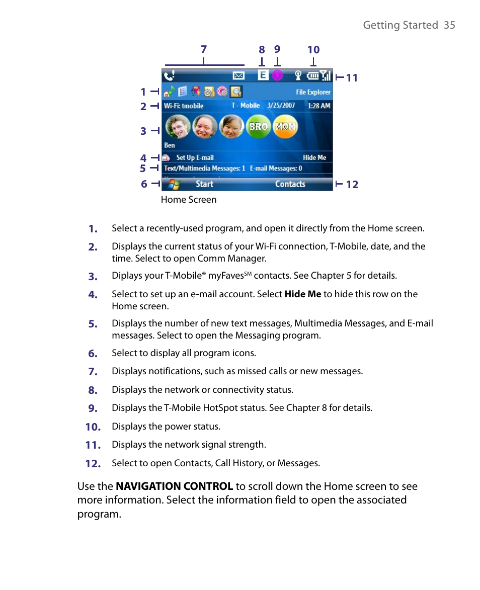 HTC Dash EXCA160 User Manual | Page 35 / 202