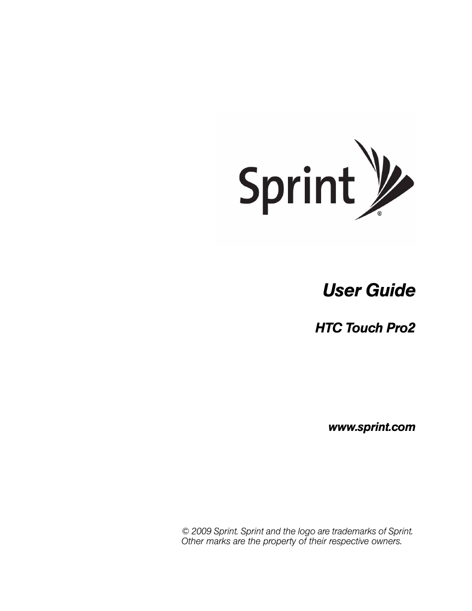 HTC Pro2 User Manual | 234 pages