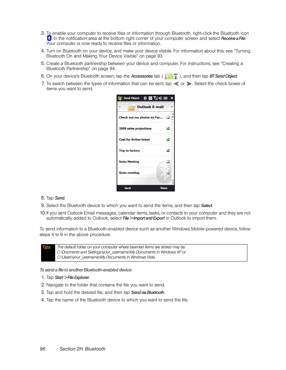 HTC Pro2 User Manual | Page 106 / 234