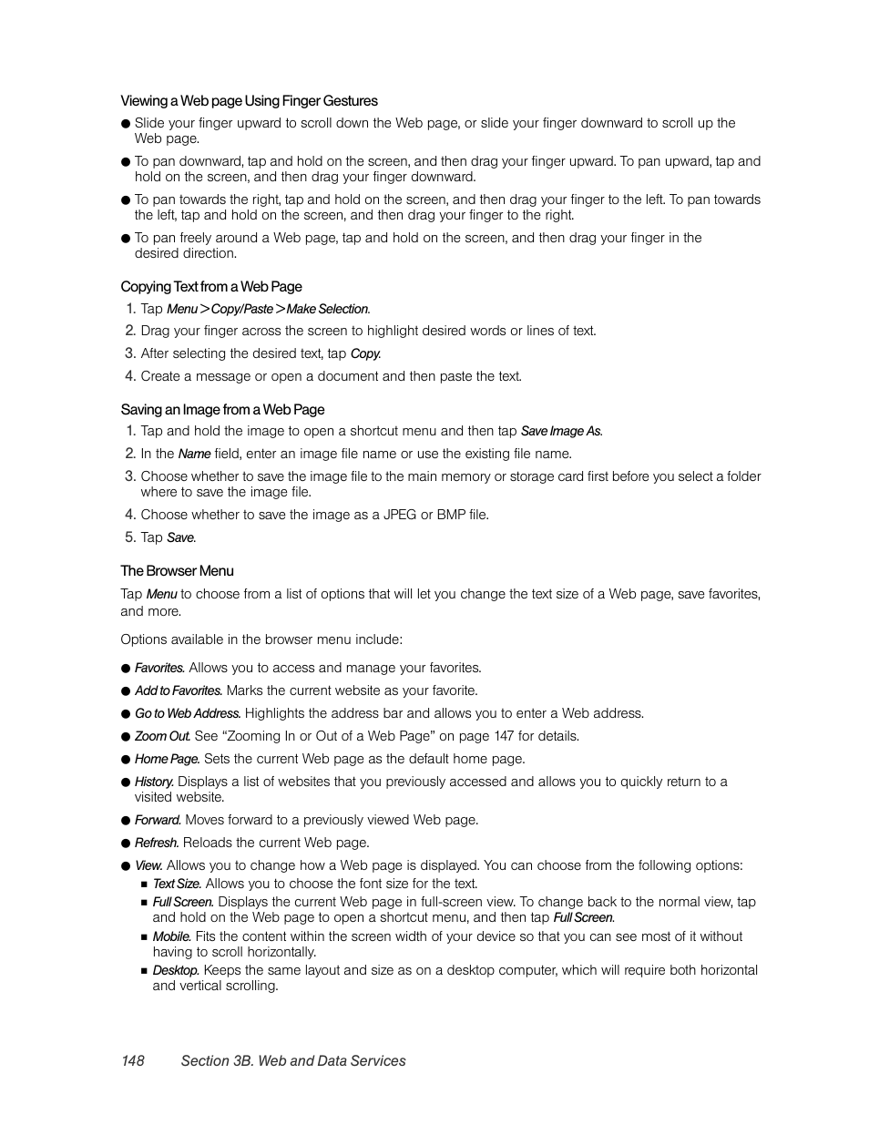 HTC Pro2 User Manual | Page 158 / 234