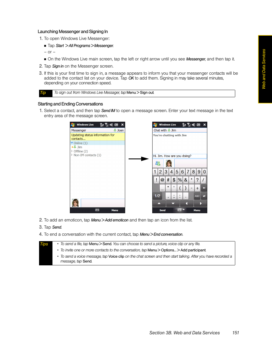 HTC Pro2 User Manual | Page 161 / 234
