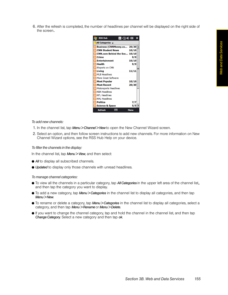 HTC Pro2 User Manual | Page 165 / 234