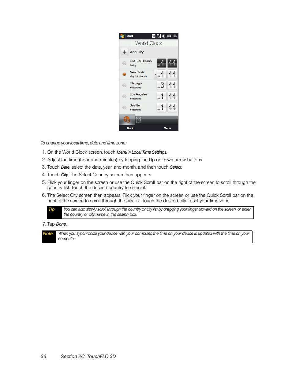HTC Pro2 User Manual | Page 46 / 234