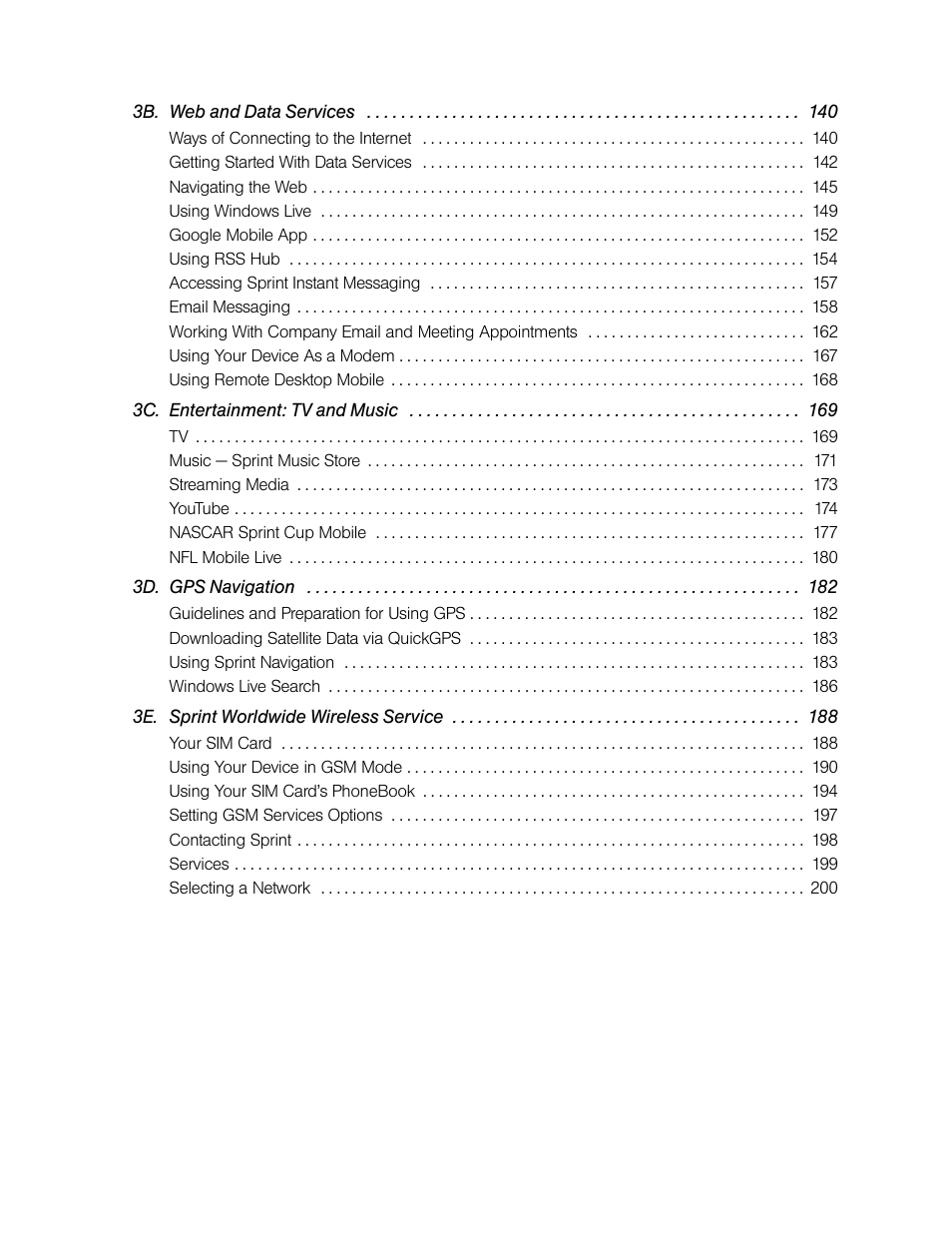 HTC Pro2 User Manual | Page 6 / 234