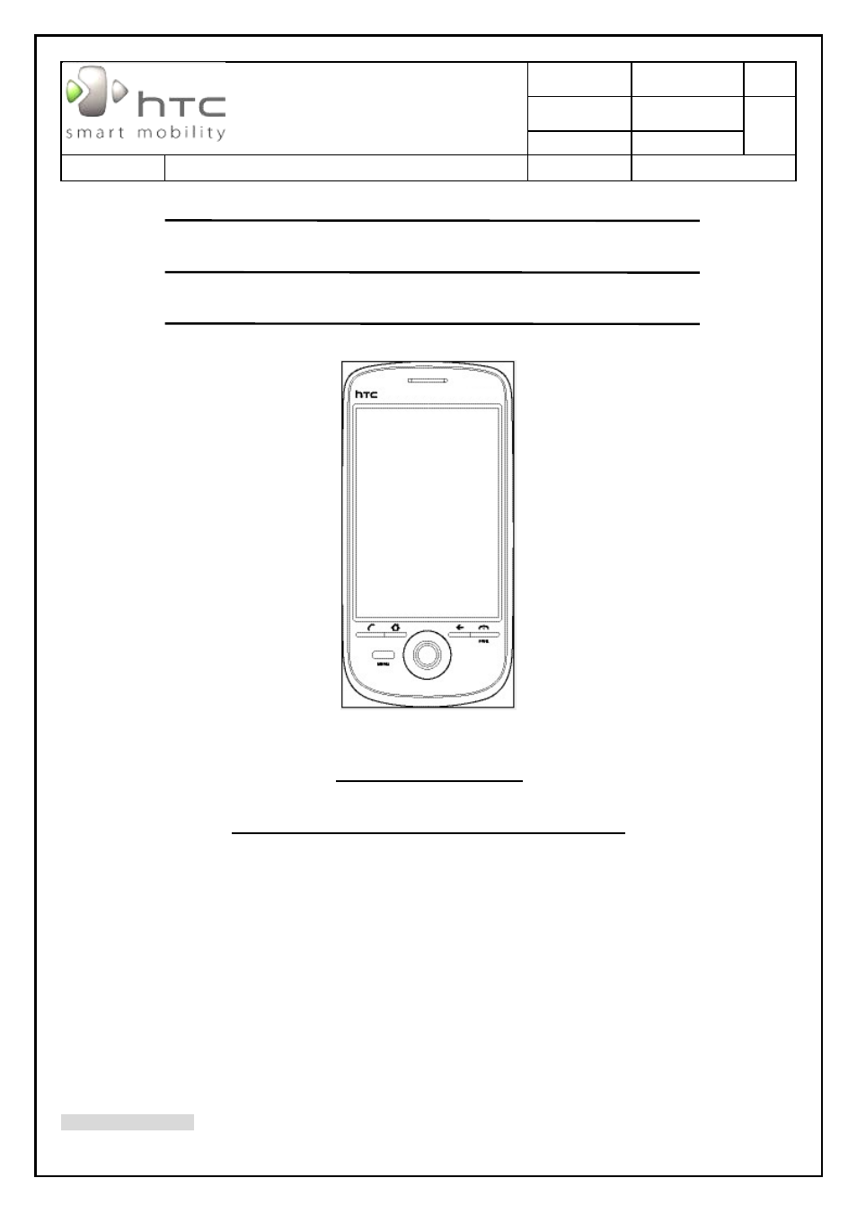 HTC SAPPHIRE SM-TP008-1125 User Manual | 91 pages