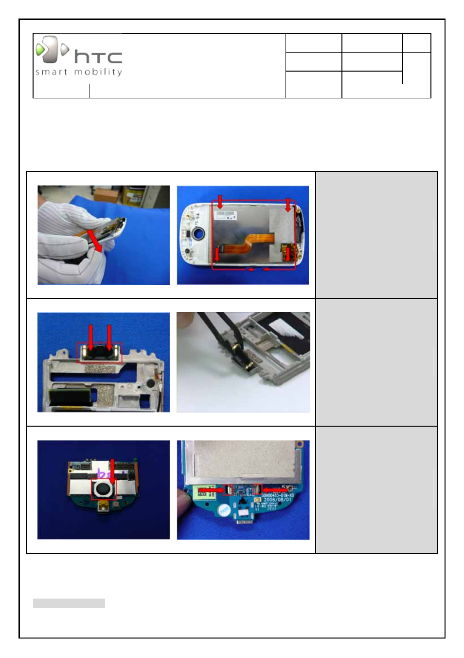 Htc corporation. 2.2 assembling procedure | HTC SAPPHIRE SM-TP008-1125 User Manual | Page 23 / 91