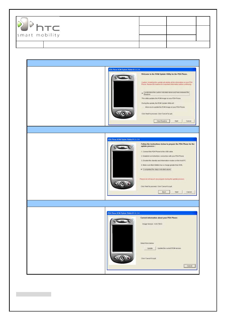 Htc corporation | HTC SAPPHIRE SM-TP008-1125 User Manual | Page 33 / 91