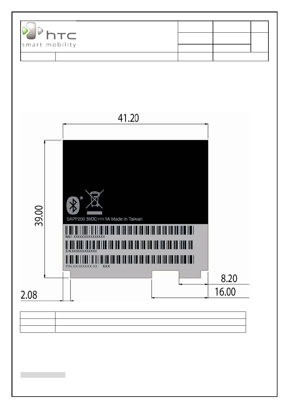 Htc corporation | HTC SAPPHIRE SM-TP008-1125 User Manual | Page 69 / 91