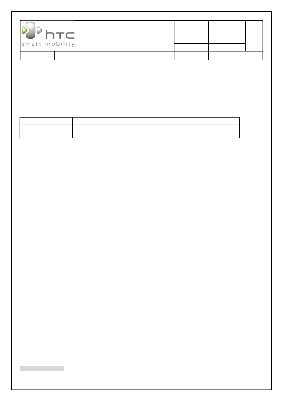 Htc corporation. 7.11. mfg packing label | HTC SAPPHIRE SM-TP008-1125 User Manual | Page 79 / 91