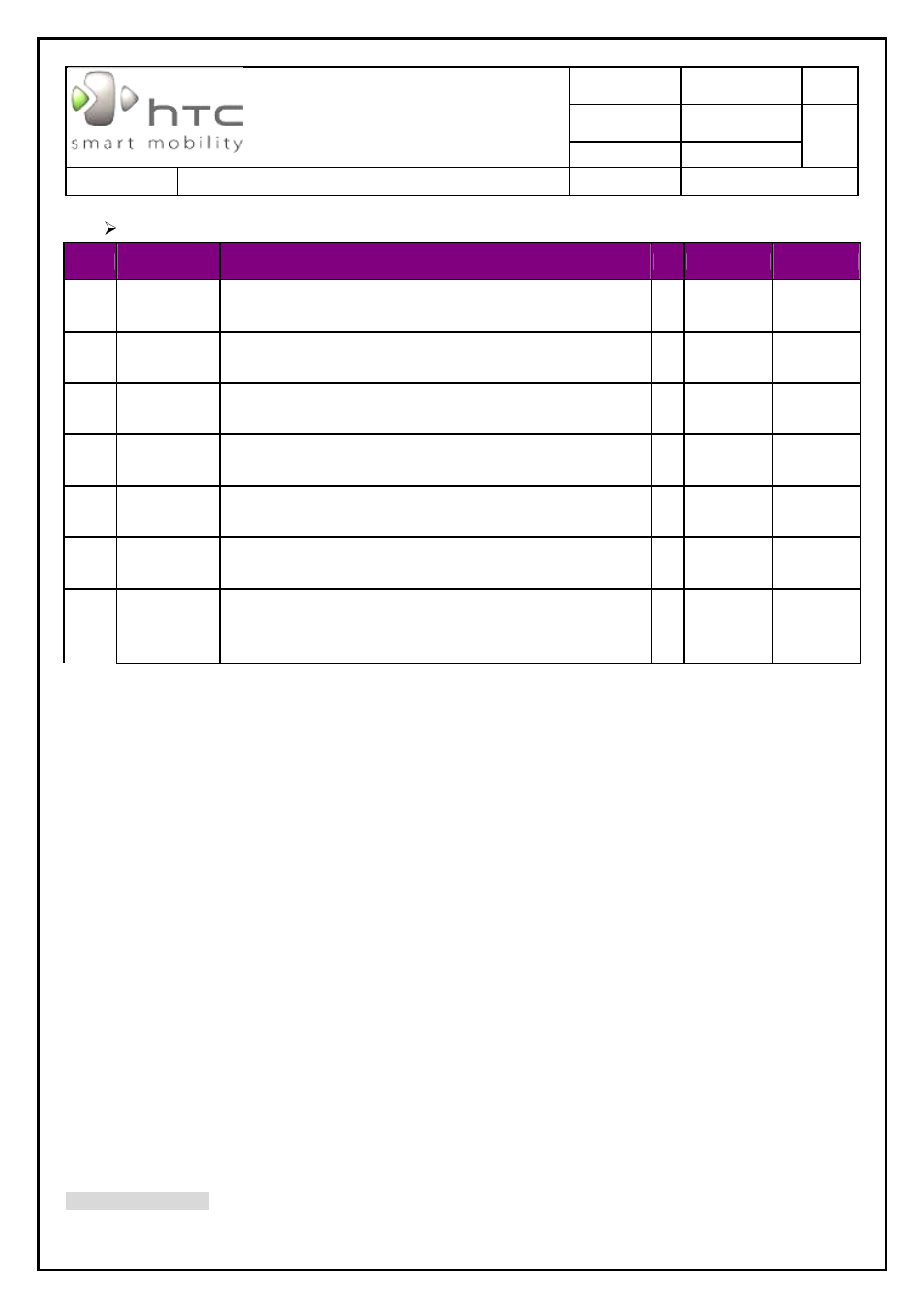 Htc corporation, Doc. title sapphire service manual | HTC SAPPHIRE SM-TP008-1125 User Manual | Page 86 / 91