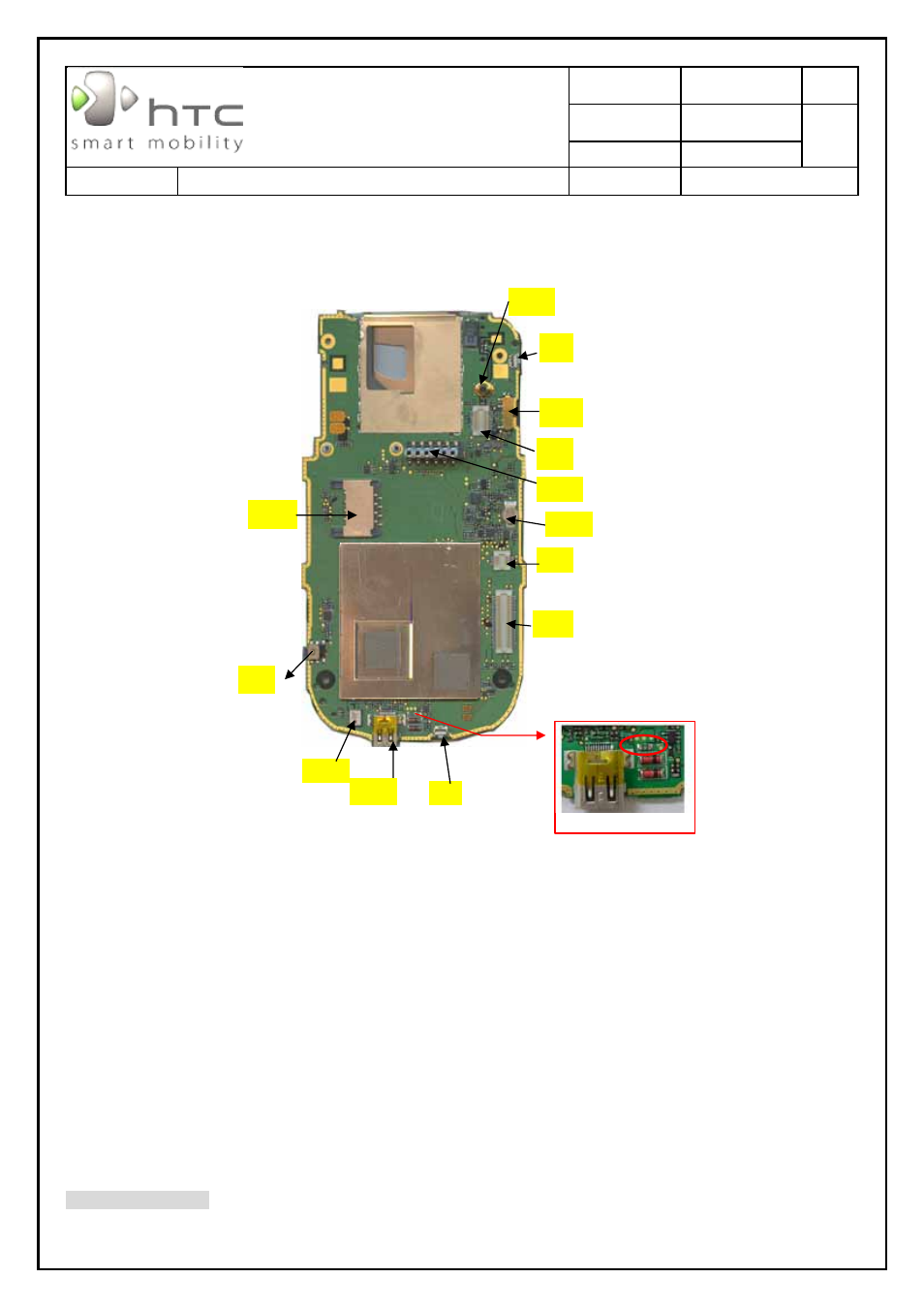 Htc corporation, Doc. title sapphire service manual | HTC SAPPHIRE SM-TP008-1125 User Manual | Page 87 / 91