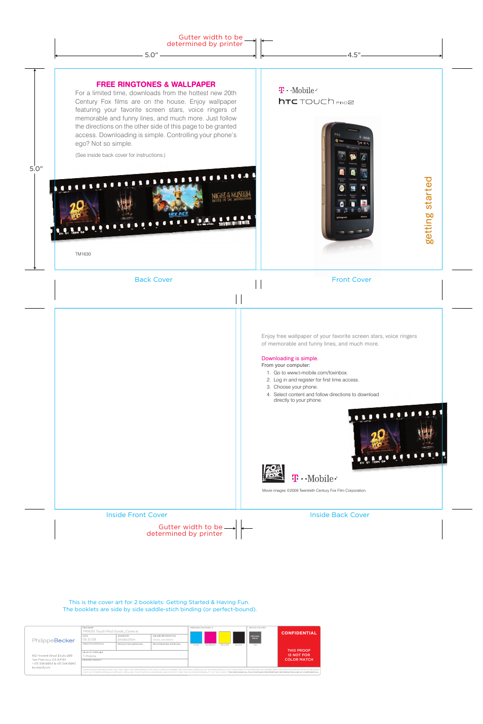 HTC Touch Pro2 TM1630 User Manual | 31 pages