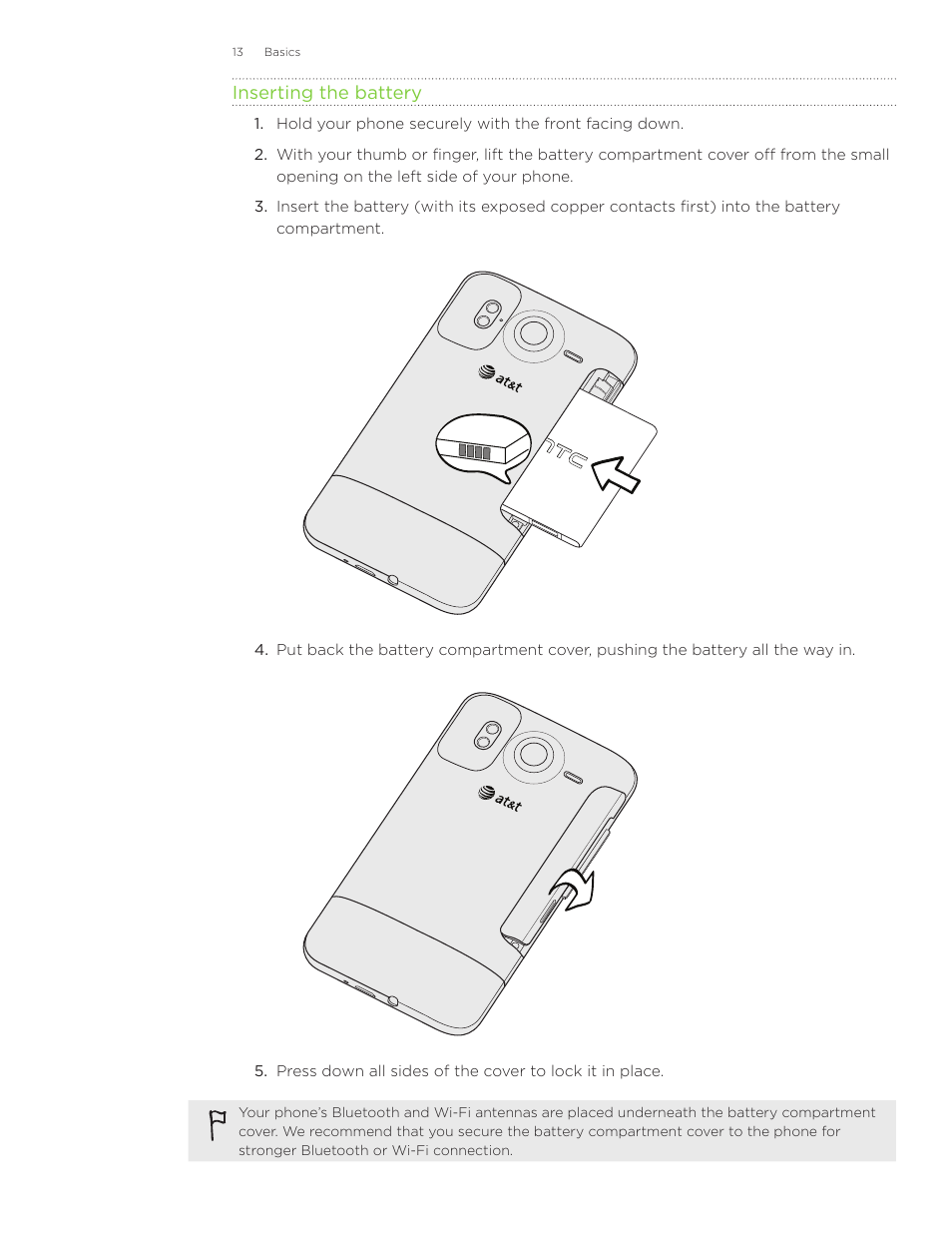 HTC Inspire 4G User Manual | Page 13 / 206