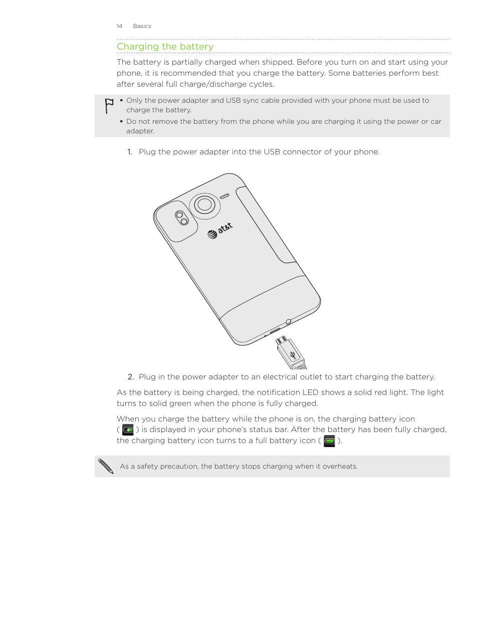 HTC Inspire 4G User Manual | Page 14 / 206