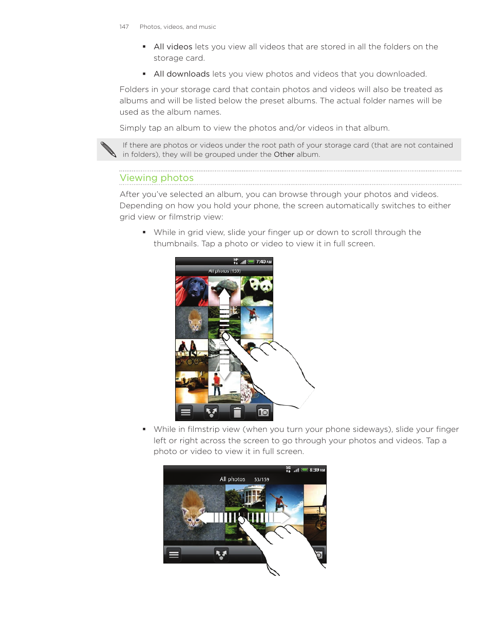 HTC Inspire 4G User Manual | Page 147 / 206