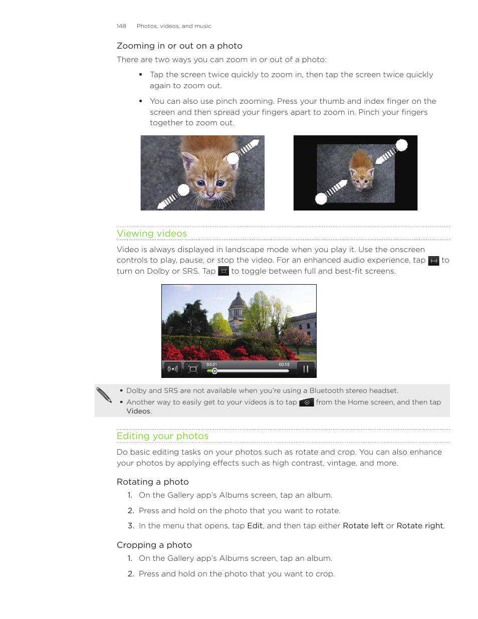 HTC Inspire 4G User Manual | Page 148 / 206