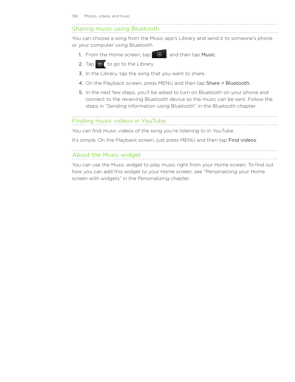 HTC Inspire 4G User Manual | Page 158 / 206