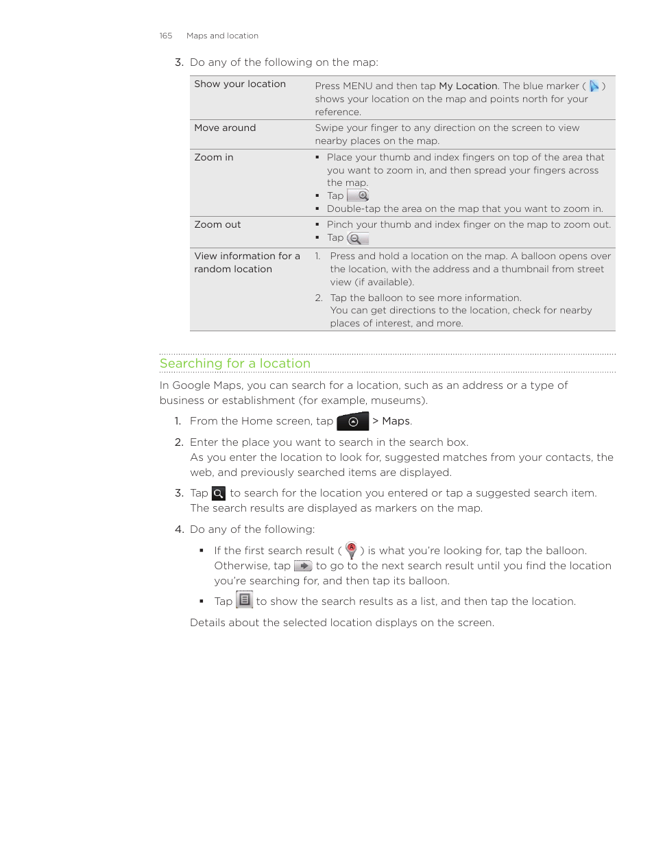 HTC Inspire 4G User Manual | Page 165 / 206