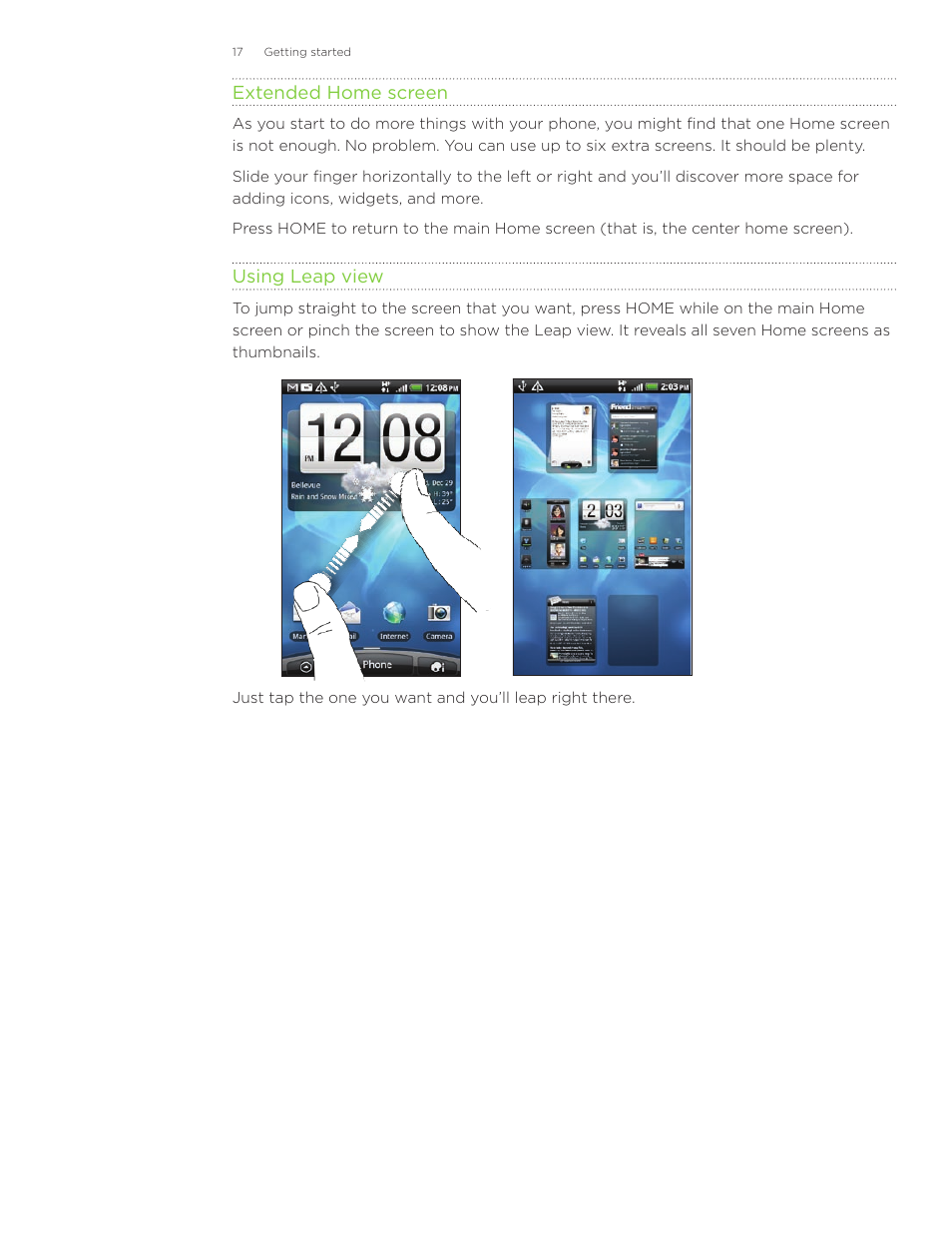 HTC Inspire 4G User Manual | Page 17 / 206