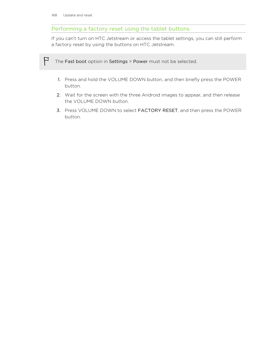 HTC Jetstream User Manual | Page 168 / 174