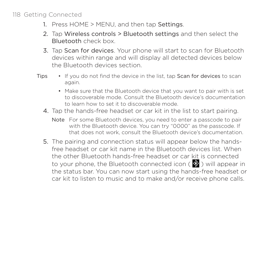 HTC DROID Eris PB00100 User Manual | Page 118 / 238