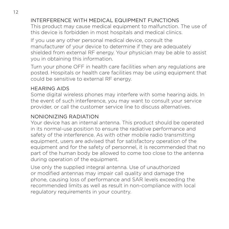 HTC DROID Eris PB00100 User Manual | Page 12 / 238