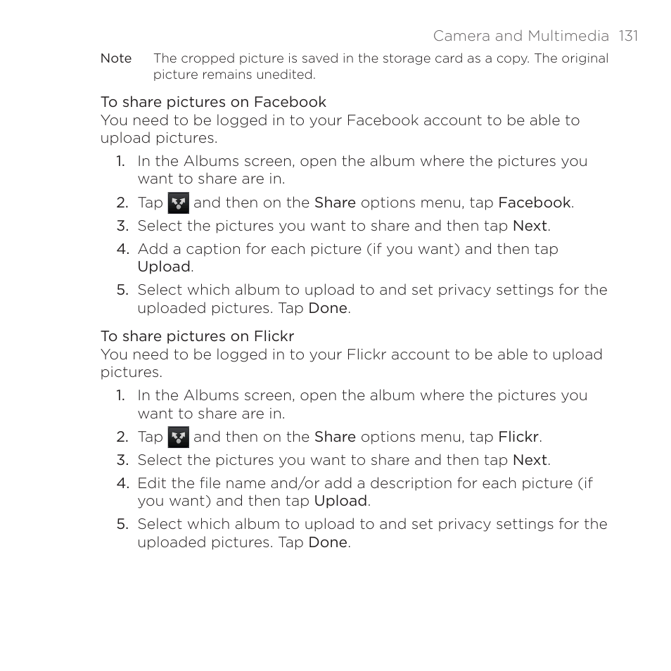 HTC DROID Eris PB00100 User Manual | Page 131 / 238