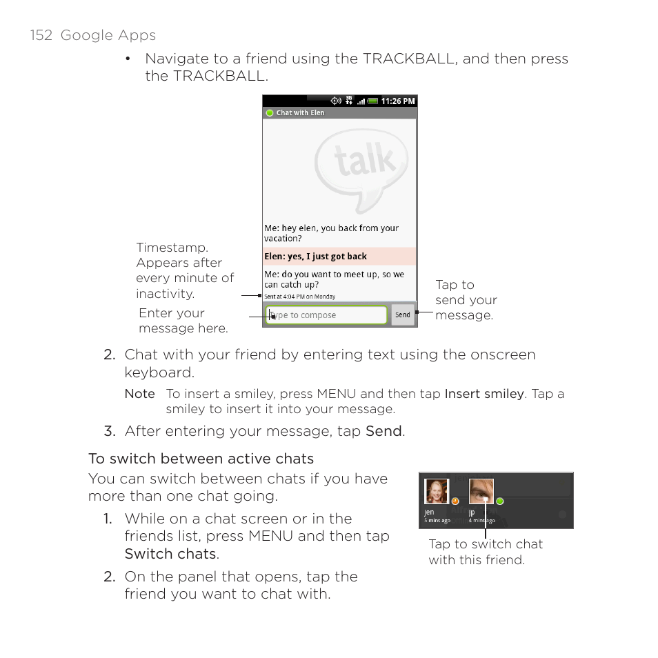 HTC DROID Eris PB00100 User Manual | Page 152 / 238
