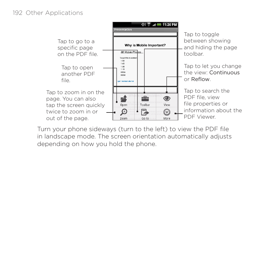 HTC DROID Eris PB00100 User Manual | Page 192 / 238