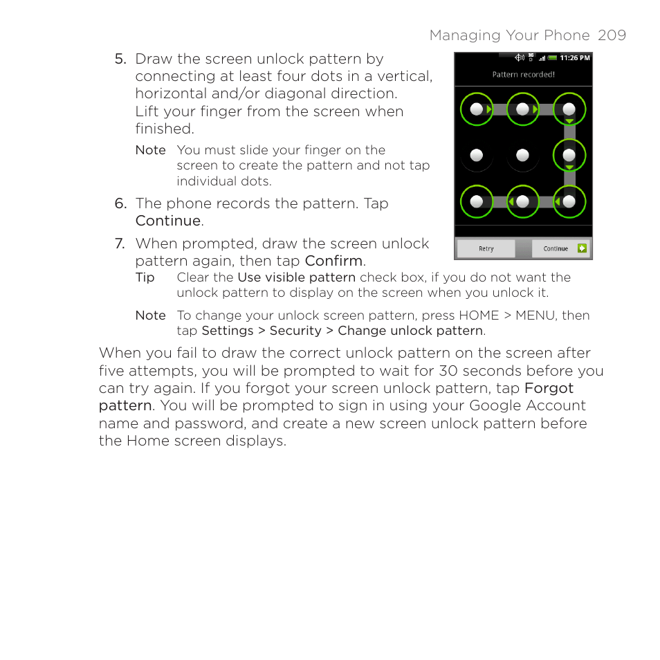 HTC DROID Eris PB00100 User Manual | Page 209 / 238