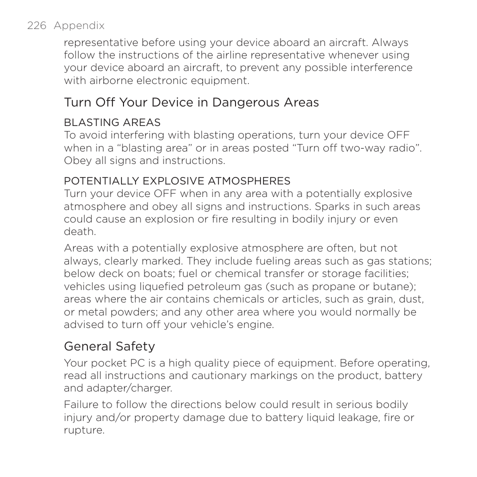 HTC DROID Eris PB00100 User Manual | Page 226 / 238