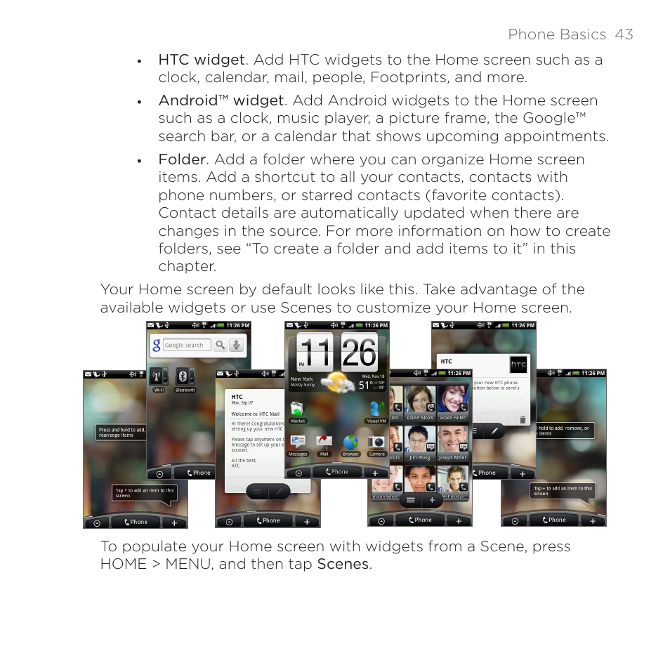 HTC DROID Eris PB00100 User Manual | Page 43 / 238