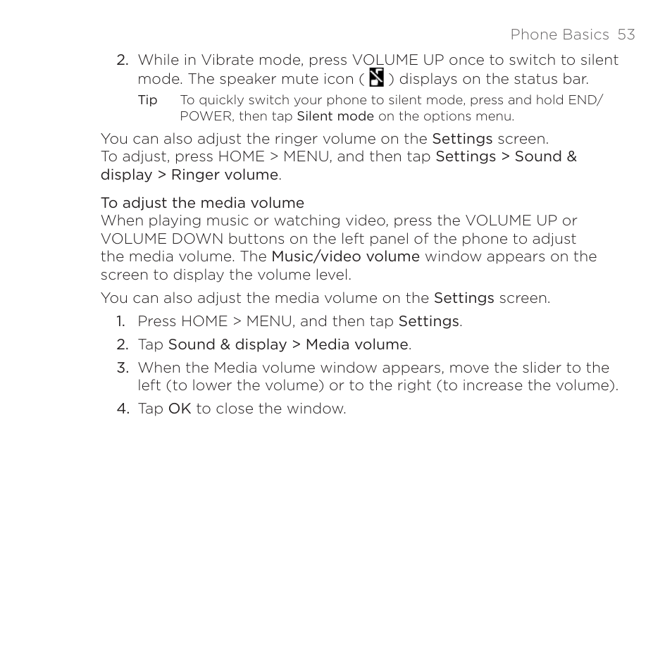 HTC DROID Eris PB00100 User Manual | Page 53 / 238