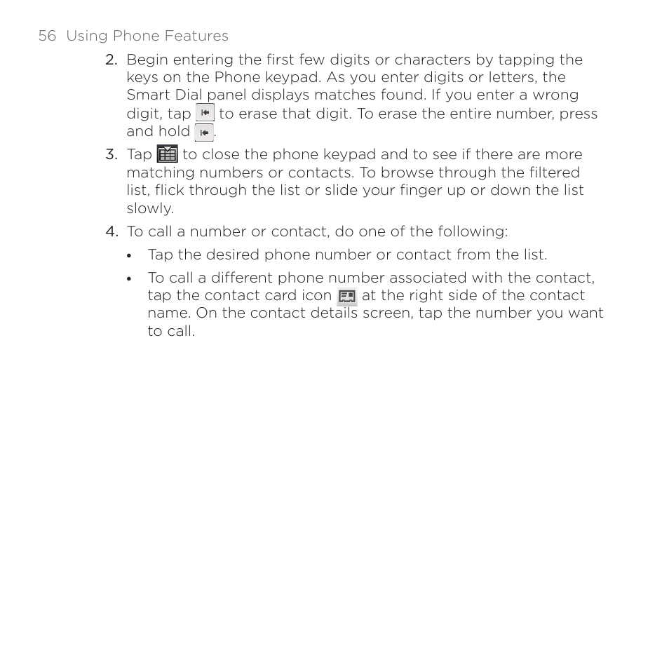 HTC DROID Eris PB00100 User Manual | Page 56 / 238