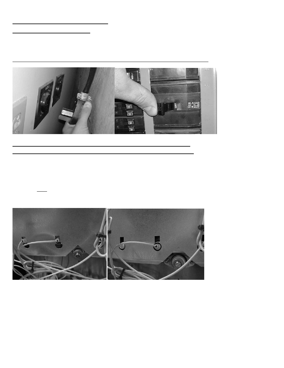 Maintenance procedures | Holman qt14 User Manual | Page 15 / 28