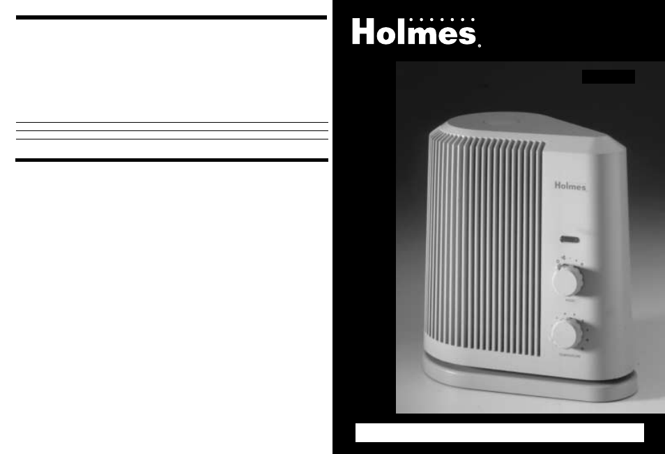 Heater, Owner ’s guide, Please read and save these important instructions | Thermal curve | Holmes HFH506G User Manual | Page 4 / 4