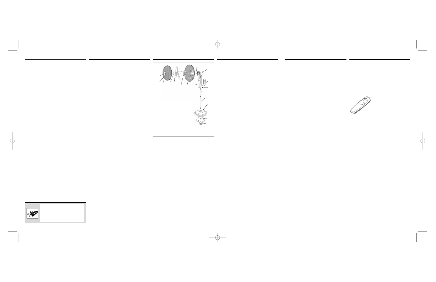 Final assembly, Fan head assembly, Base / pole assembly | Holmes HASF1750RC16 User Manual | Page 4 / 6