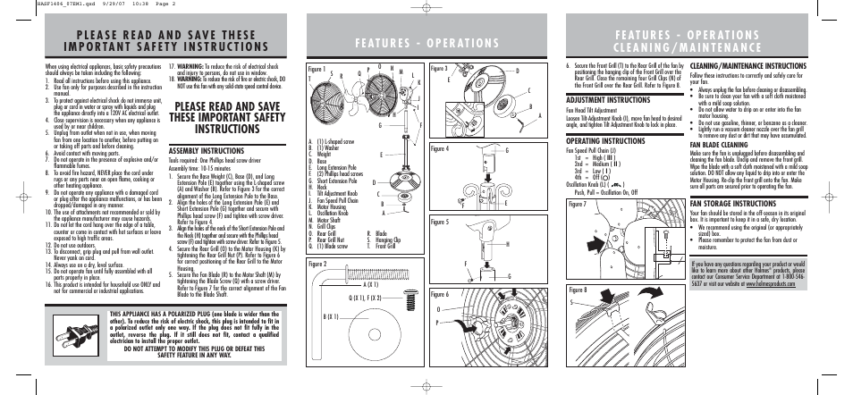 Holmes HASF1406 User Manual | Page 2 / 2